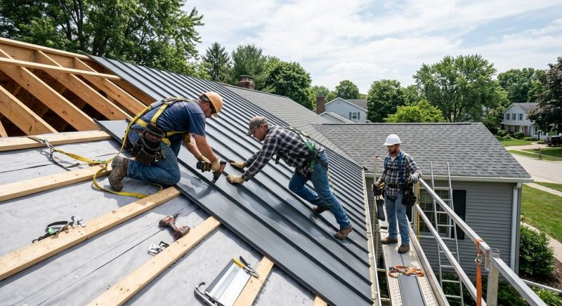 Aluminum Roof Construction in Elizabeth, CO