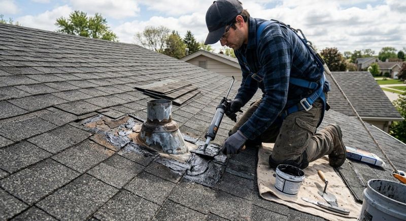 Asphalt Roof Leak Repair in Castle Rock, CO