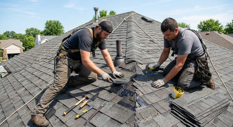 Asphalt Roof Repair in Monument, CO