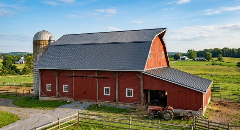 Barn Roof Replacement in Douglas County, CO