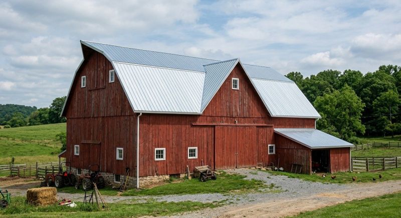 Barn Roof Replacement in Elbert County, CO
