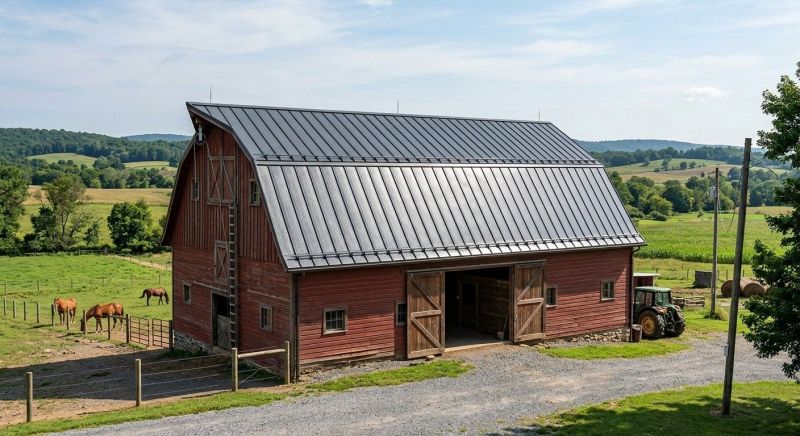 Barn Roof Replacement in Parker, CO