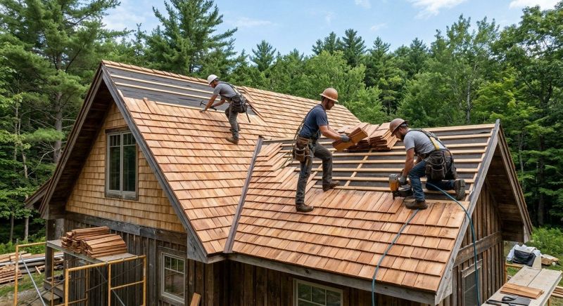 Cedar Roof Construction in Elizabeth, CO