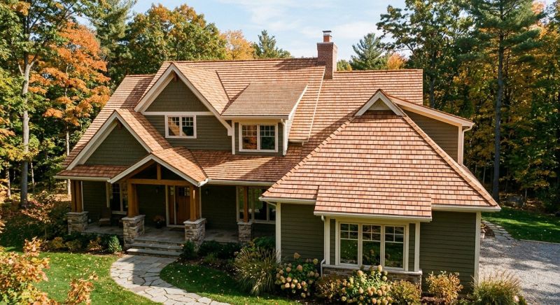Cedar Roof Installation in Monument, CO