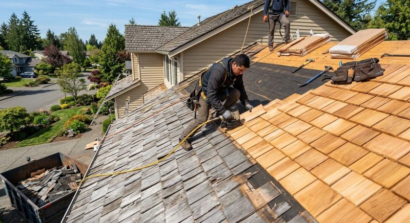 Cedar Roof Replacement in Aurora, CO