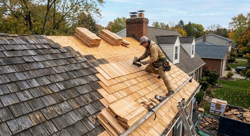 Cedar Roof Replacement in Monument, CO