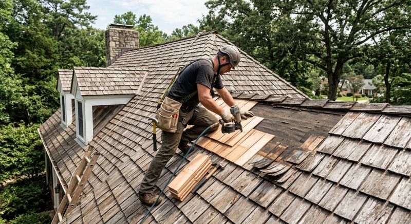 Cedar Shingles Repair in Elizabeth, CO