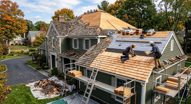 Cedar Shingles Replacement in Larkspur, CO