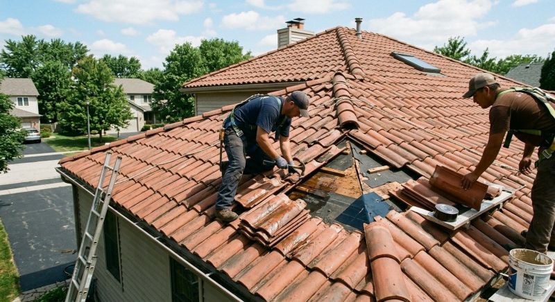Clay Roof Leak Repair in Elizabeth, CO