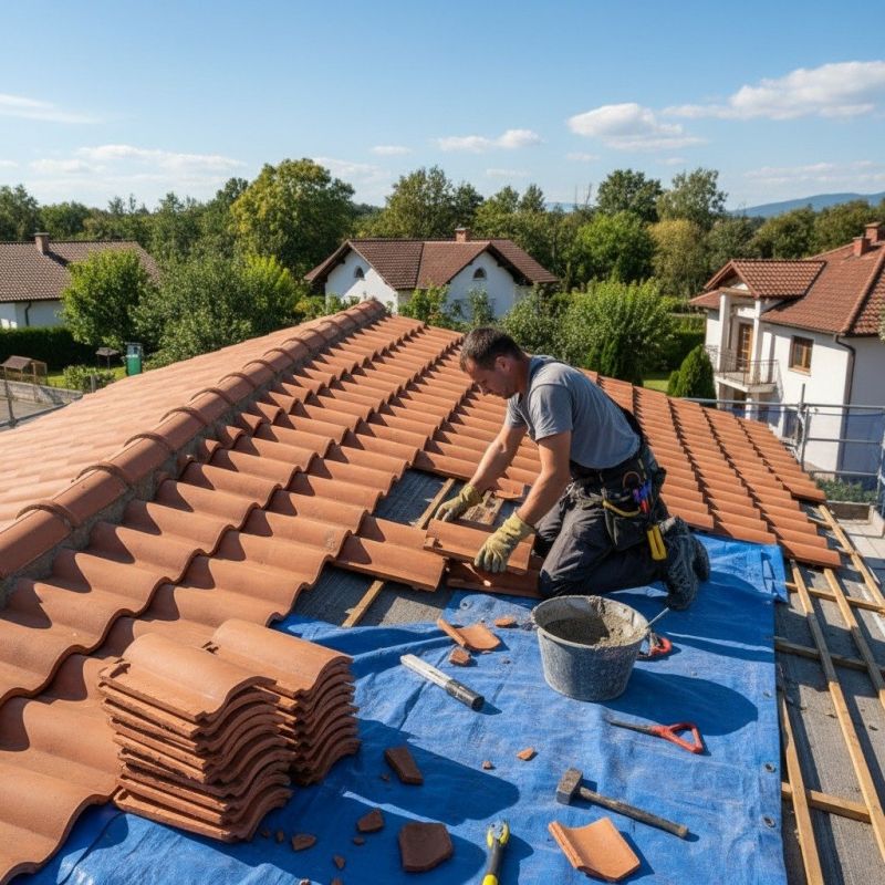 Clay Roof Leak Repair in Elizabeth, CO