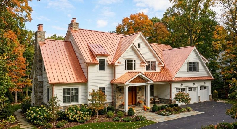 Copper Roof Replacement in Elizabeth, CO