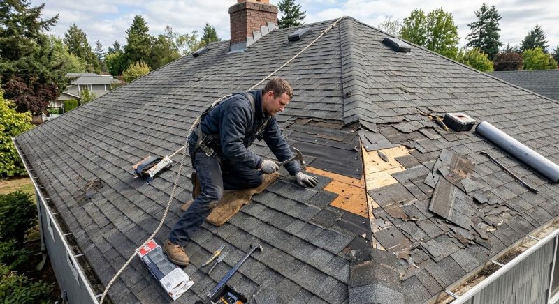 Damaged Roof Repair in Kiowa, CO