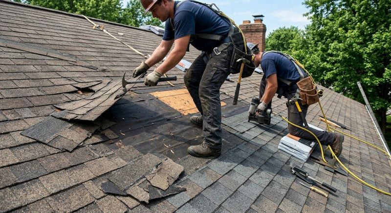 Damaged Roof Repair in Monument, CO