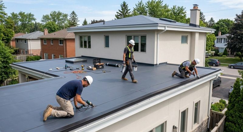 Epdm Roof Installation in Douglas County, CO