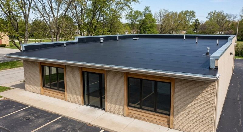 Flat Roof Installation in Larkspur, CO