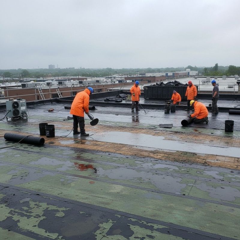 Flat Roof Repair in Castle Rock, CO
