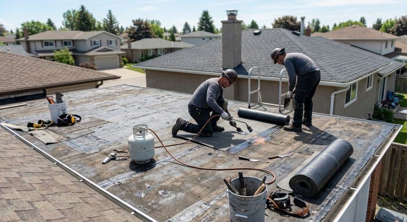 Flat Roof Repair in Elbert, CO