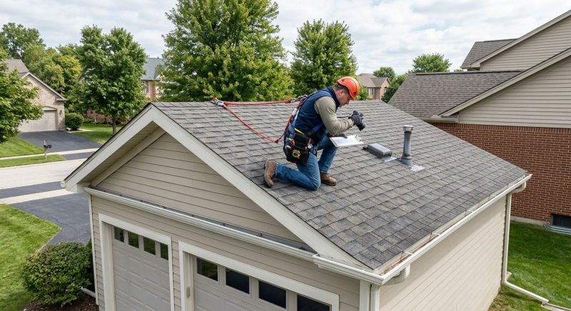 Garage Roof Inspection in Elizabeth, CO