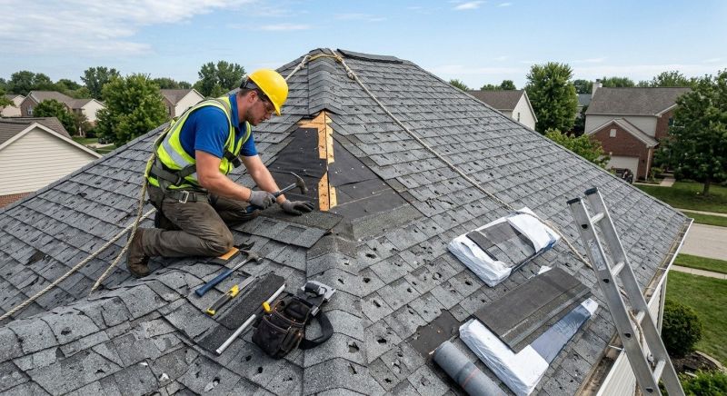 Hail Damage Roof Repair in Elbert County, CO