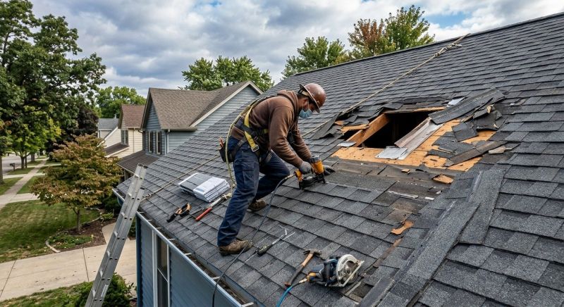 Hail Damage Roof Repair in Elbert County, CO