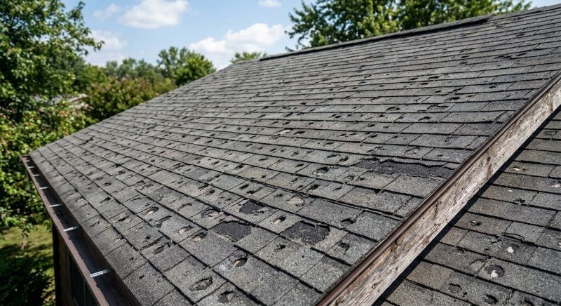 Hail Damage Roof Repair in Parker, CO