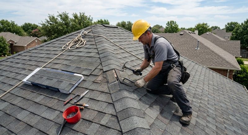 Hip Roof Shingle Repair in Elizabeth, CO
