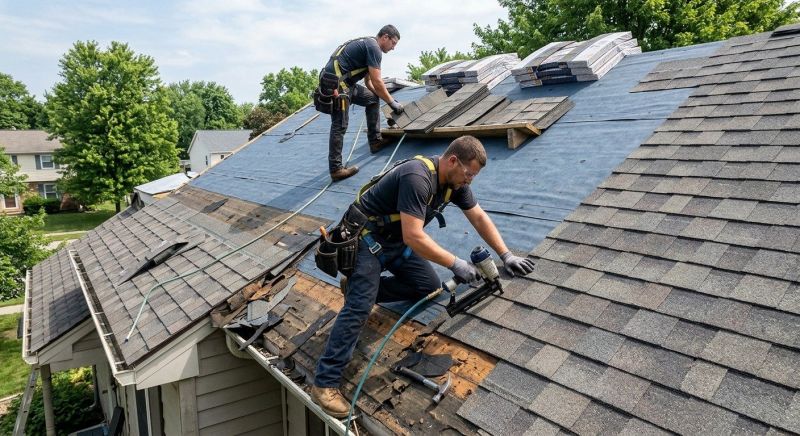 Hip Roof Shingle Replacement in Elizabeth, CO