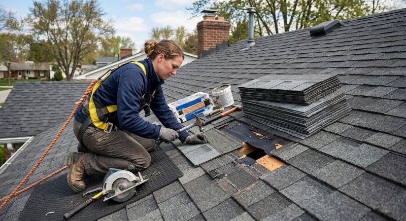 House Shingles Repair in Elizabeth, CO