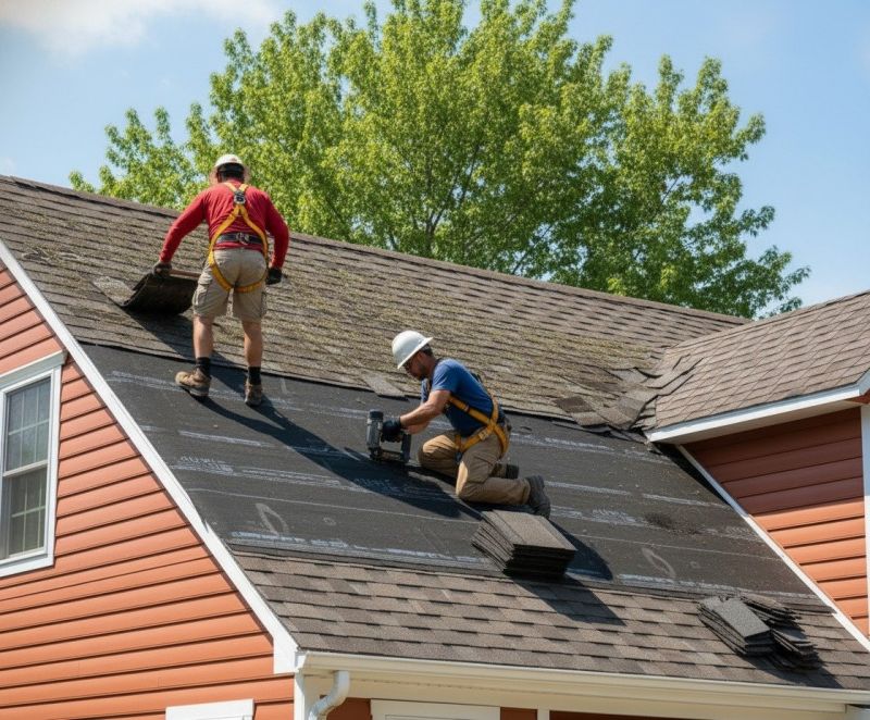 Leaky Roof Replacement in Elizabeth, CO