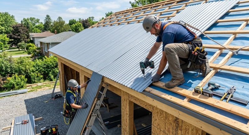 Metal Roof Installation in Littleton, CO
