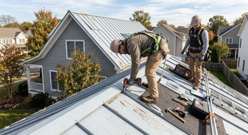 Metal Roof Repair in Aurora, CO