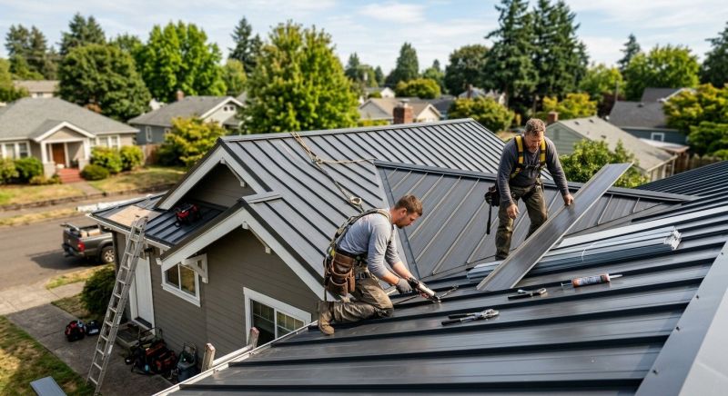 Metal Roof Repair in Elbert, CO