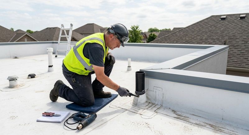 Pvc Roof Inspection in Elizabeth, CO