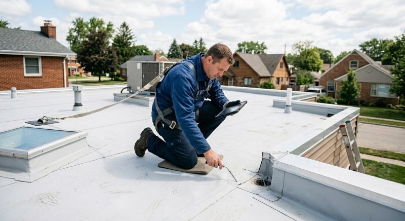 Pvc Roof Inspection in Elizabeth, CO