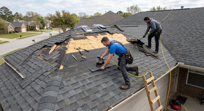 Roof Damage Repair in Castle Rock, CO