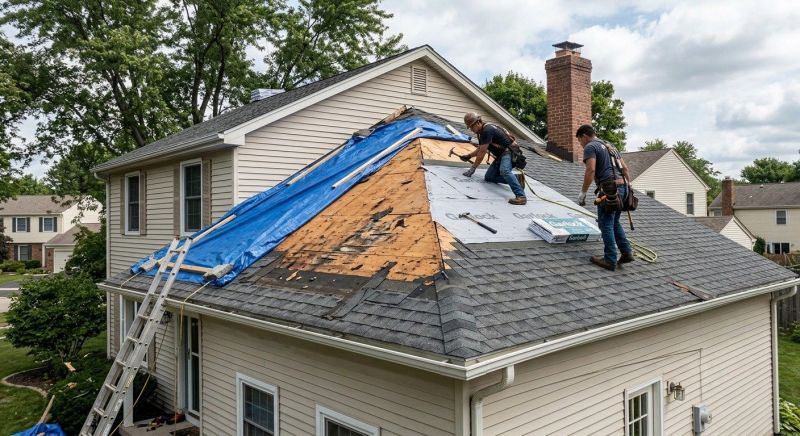 Roof Damage Repair in Castle Rock, CO