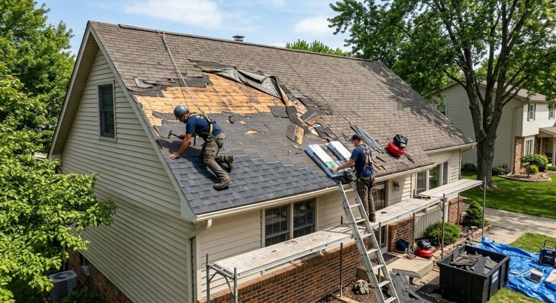 Roof Damage Repair in Castle Rock, CO