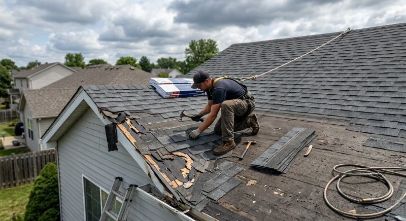 Roof Damage Restoration in Monument, CO