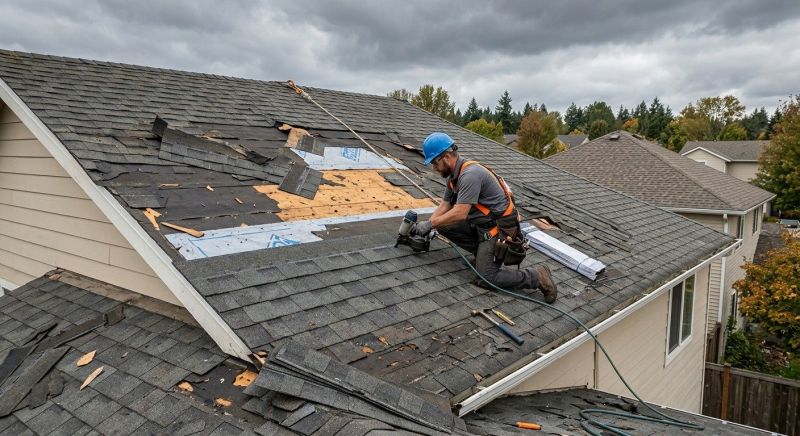 Roof Damage Restoration in Monument, CO