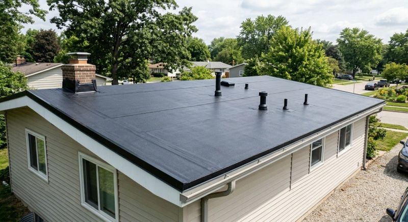 Rubber Roof Installation in Elizabeth, CO