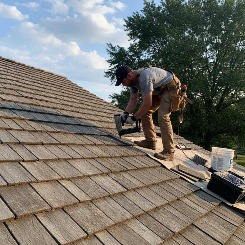 Shake Shingle Repair in Elbert, CO