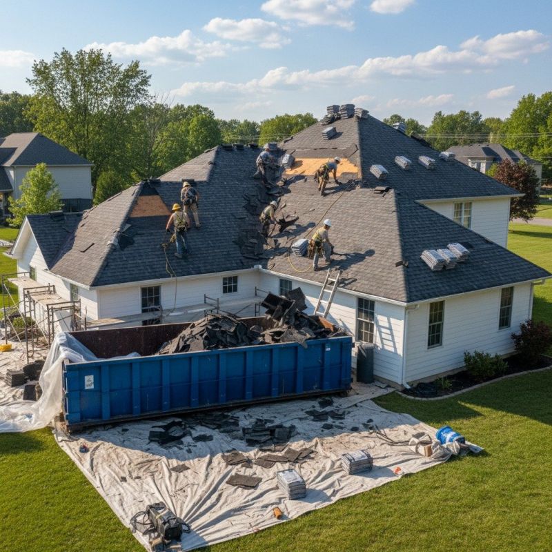 Shingle Roof Replacement in Elizabeth, CO