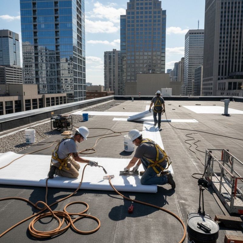 Single Ply Roof Repair in Kiowa, CO