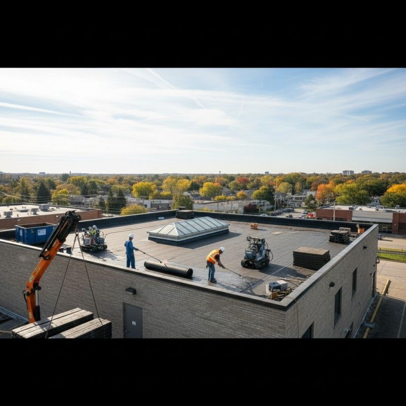 Single Ply Roof Replacement in Douglas County, CO