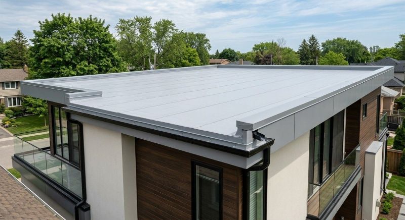 Single Ply Roof Replacement in Larkspur, CO