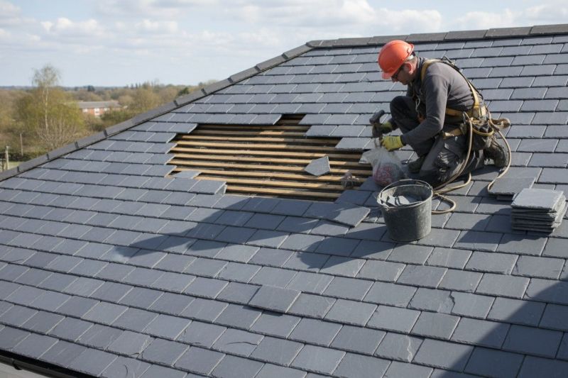 Slate Roof Leak Repair in Elizabeth, CO