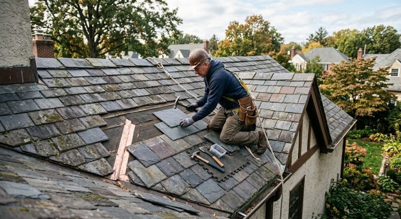 Slate Roof Repair in Aurora, CO