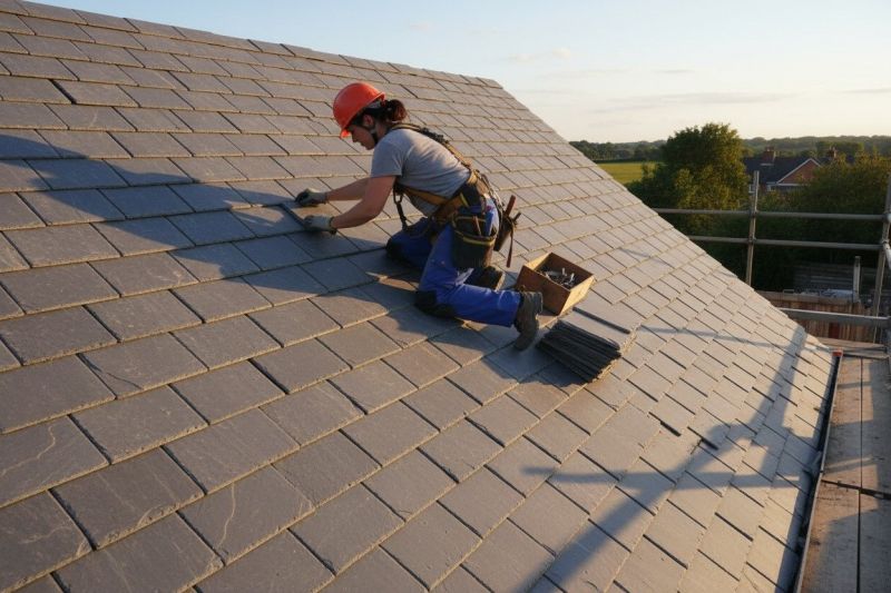 Slate Roof Repair in Elizabeth, CO