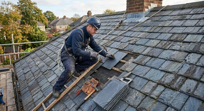 Slate Roof Repair in Monument, CO