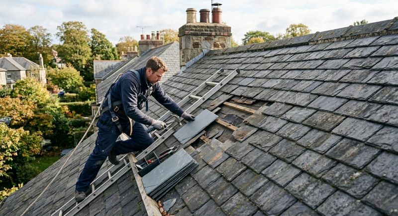 Slate Roof Repair in Parker, CO
